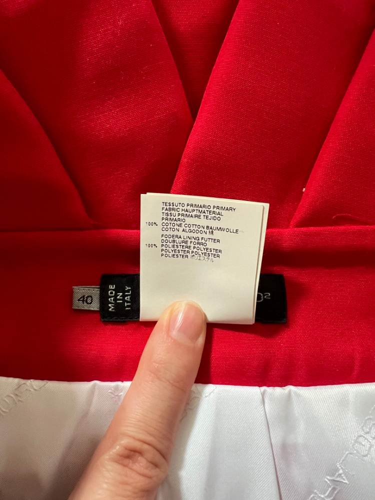 Dsquared2 Red short dress