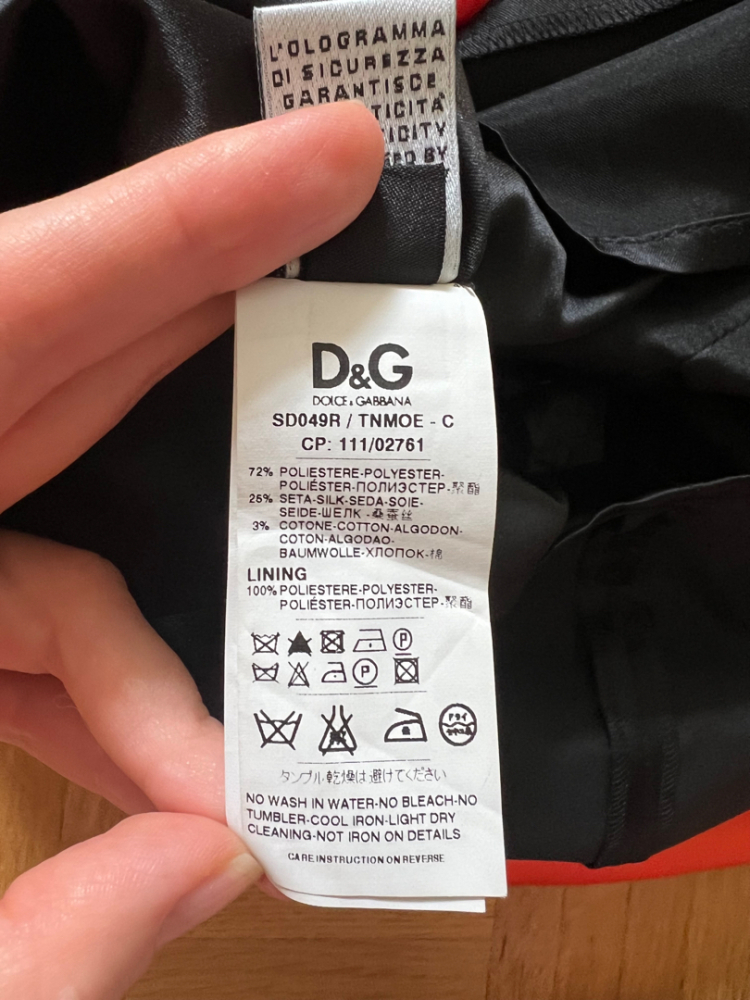 Dolce&Gabbana Robe rouge