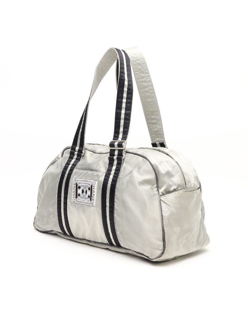 Chanel Satin CC Sportline Weekend Bag