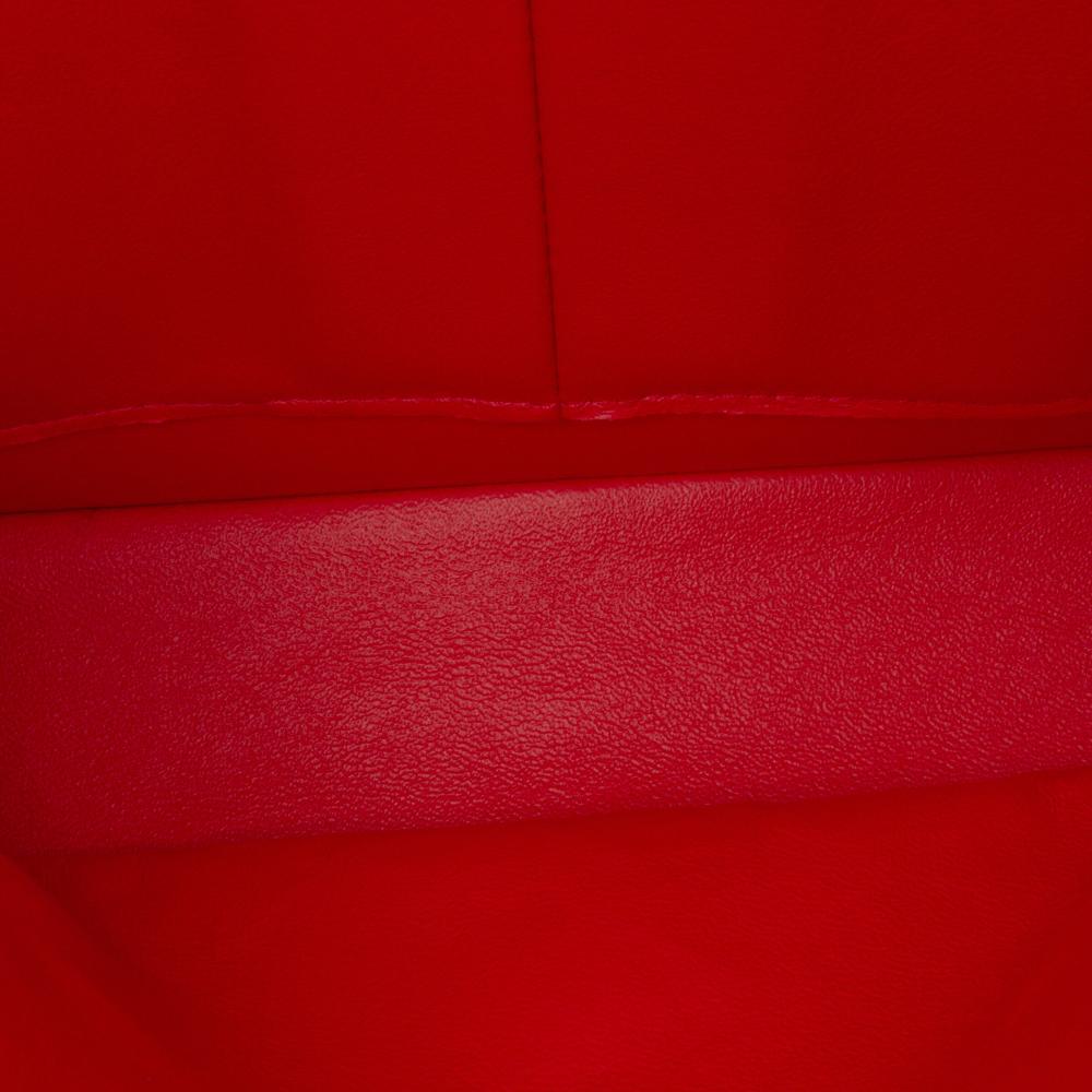 Chanel B Chanel Red Velvet Fabric Medium Classic Double Flap France