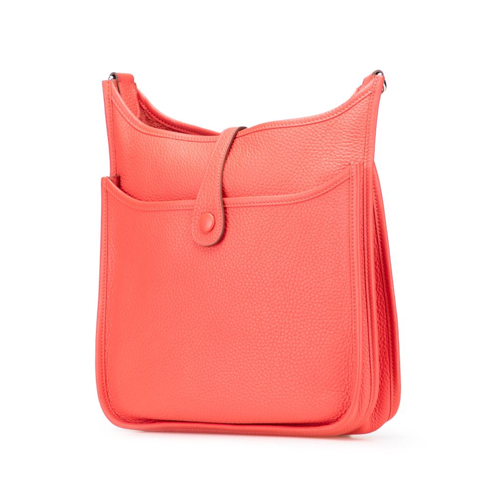 Hermès B Hermès Pink Strawberry Calf Leather Clemence Evelyne III 29 France