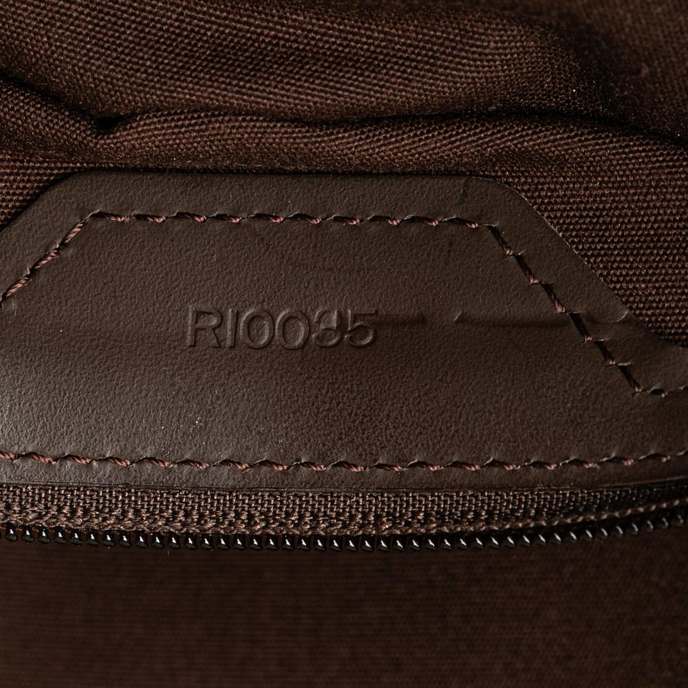 Louis Vuitton B Louis Vuitton Brown Dark Brown Epi Leather Leather Epi Sac Plat GM France