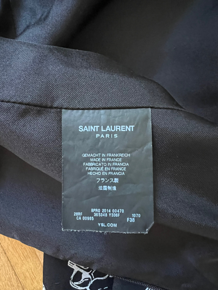 Yves Saint Laurent Kleid mit Pistolen