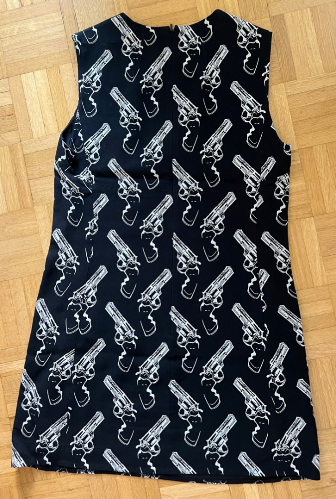 Yves Saint Laurent Kleid mit Pistolen