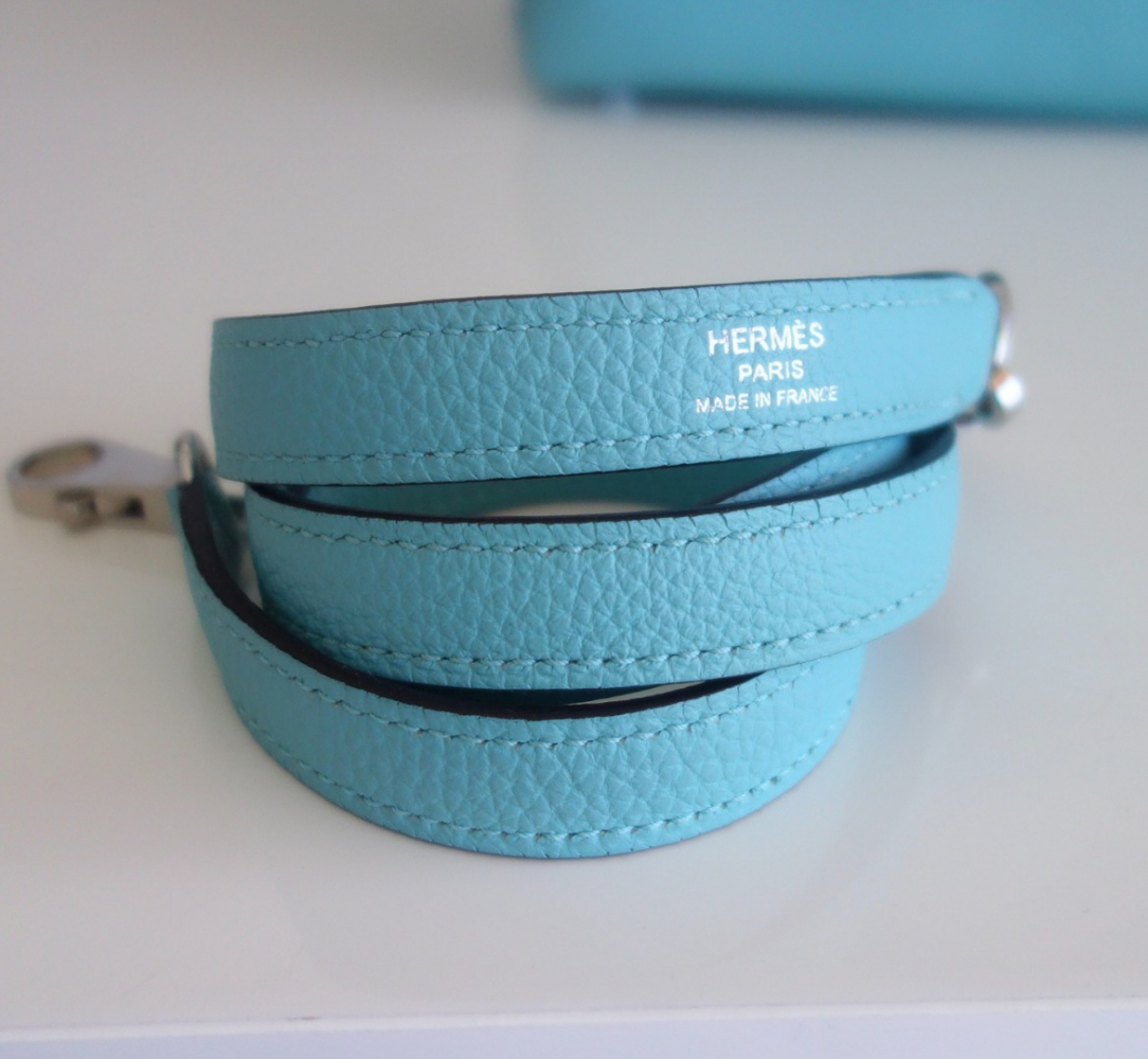 Hermès Hermes Kelly 28 bag Atoll blue