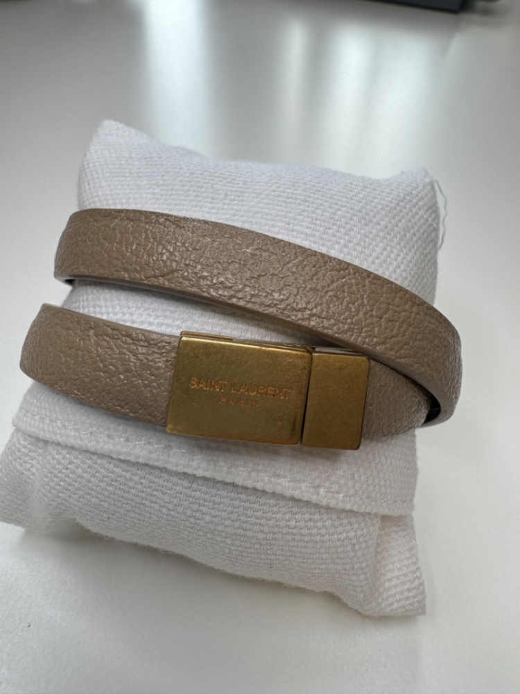 Yves Saint Laurent Double wrap YSL