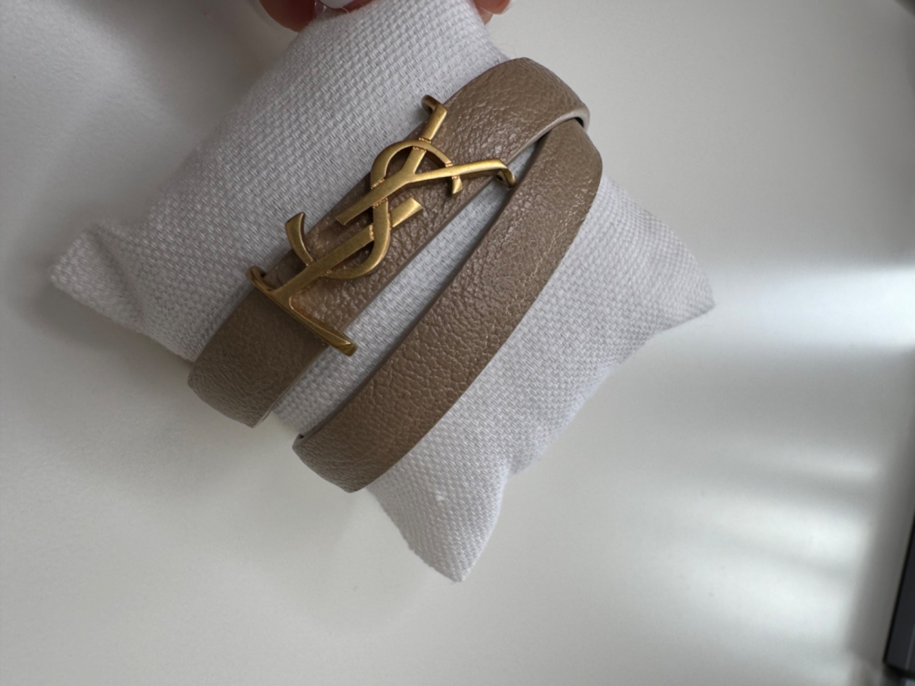 Yves Saint Laurent Double wrap YSL