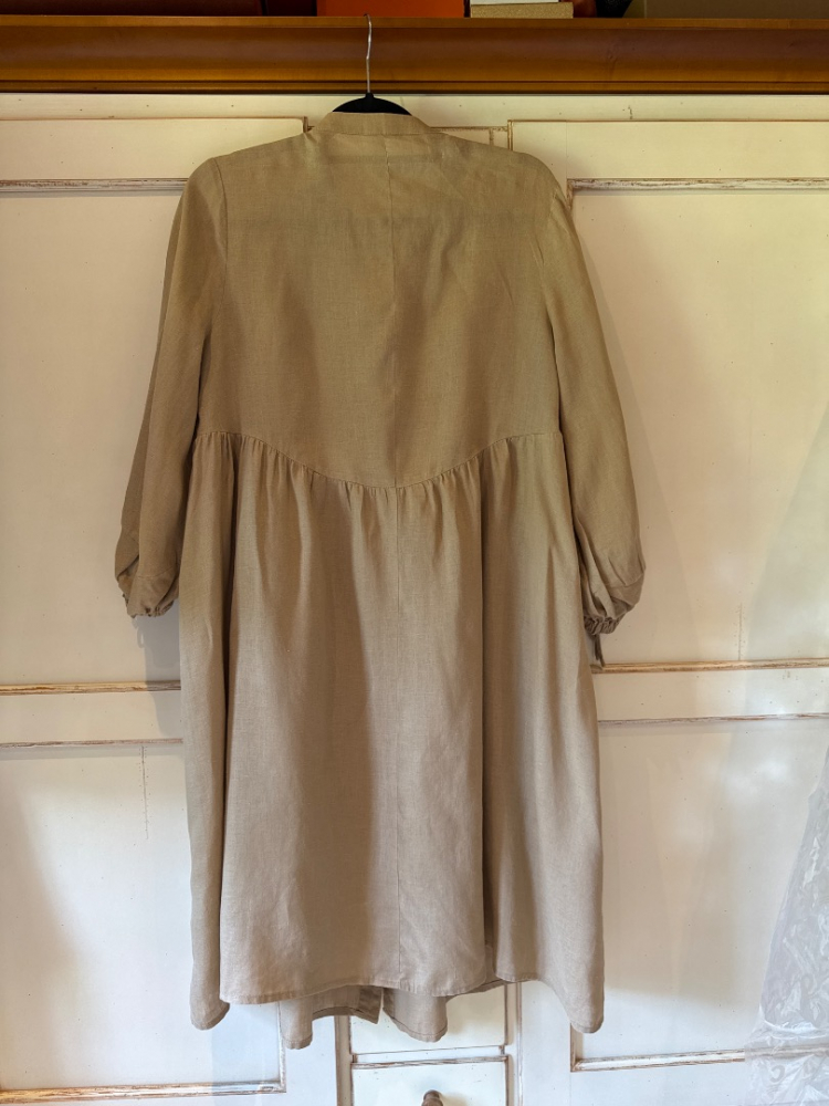 Hemisphere Kleid aus Leinen