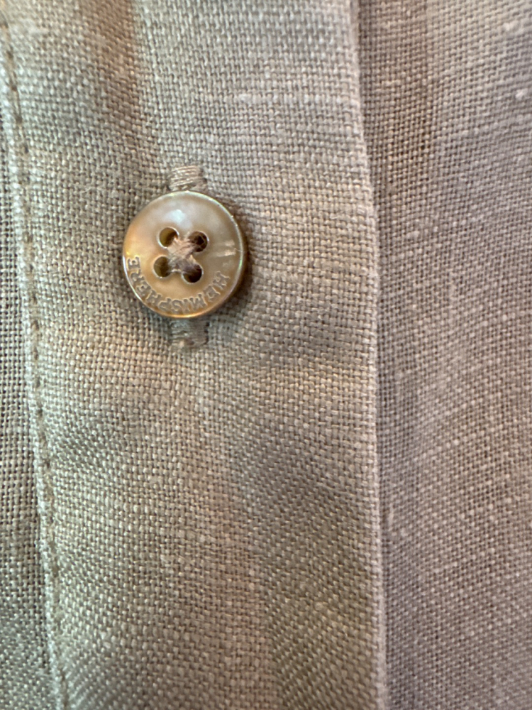 Hemisphere Kleid aus Leinen