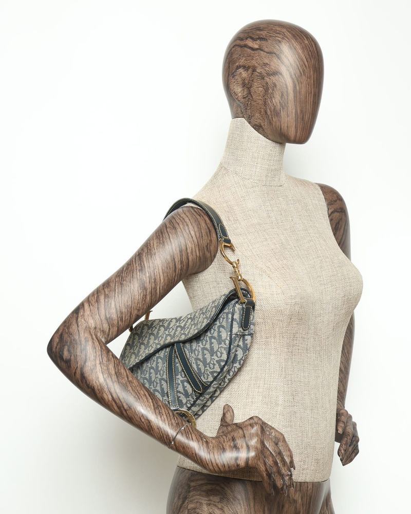 Christian Dior Diorissimo Saddle Bag