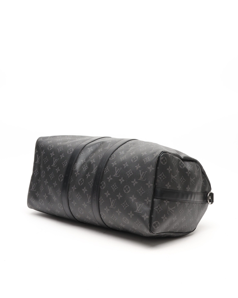 Louis Vuitton Monogram Eclipse Keepall Bandouliere 45 Weekend Bag