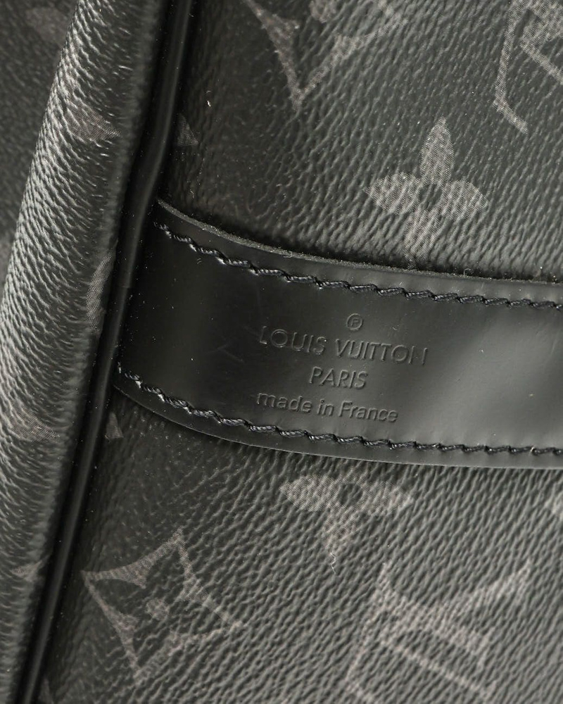 Louis Vuitton Monogram Eclipse Keepall Bandouliere 45 Weekend Bag