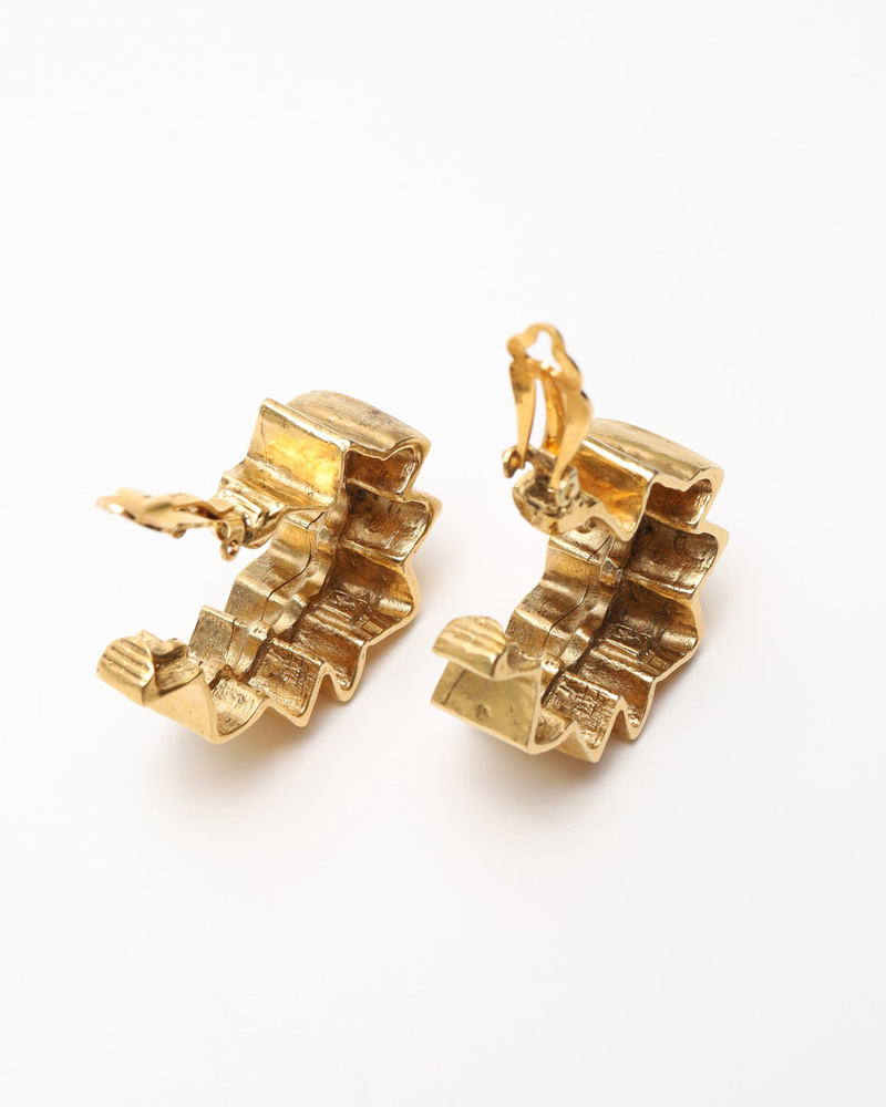 Saint Laurent Vintage Clip-on Earrings