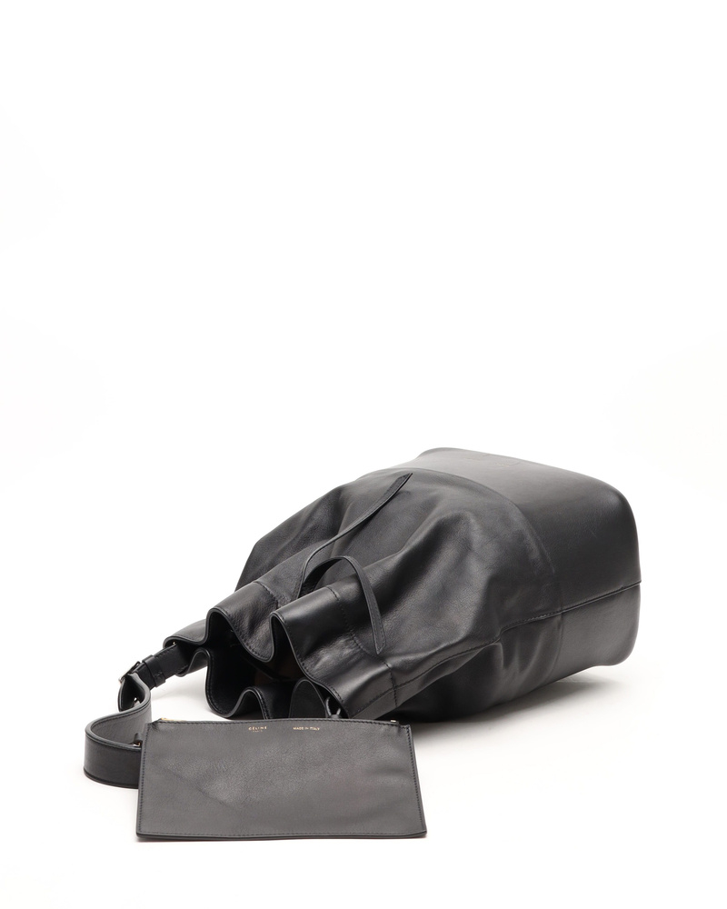 Celine Céline Drawstring Bucket Bag