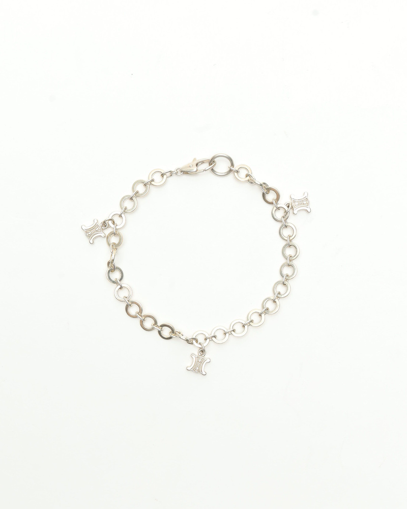 Celine Céline Mini Silver Triomphe Bracelet