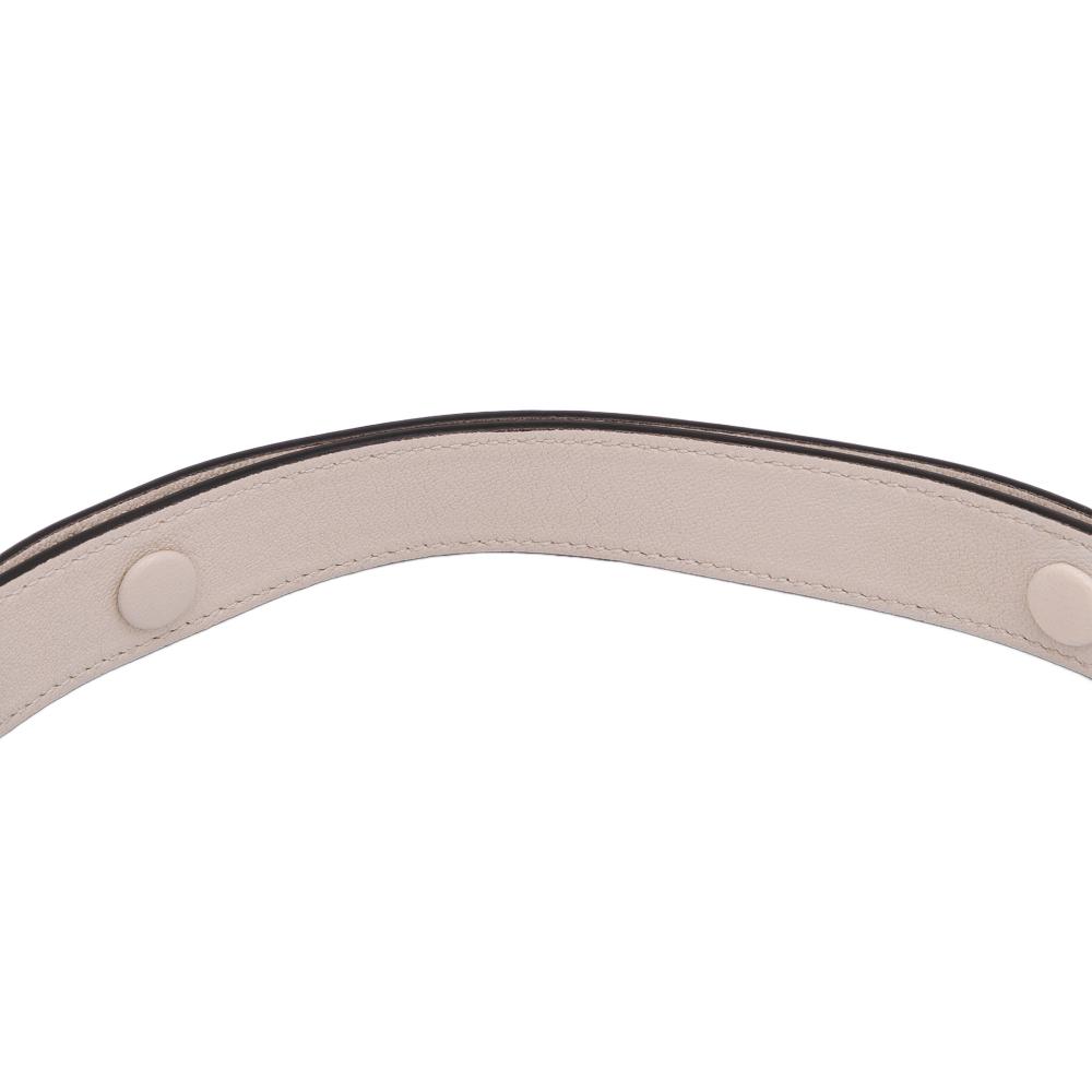 Gucci AB Gucci White Calf Leather Small Blondie Shoulder Bag Italy