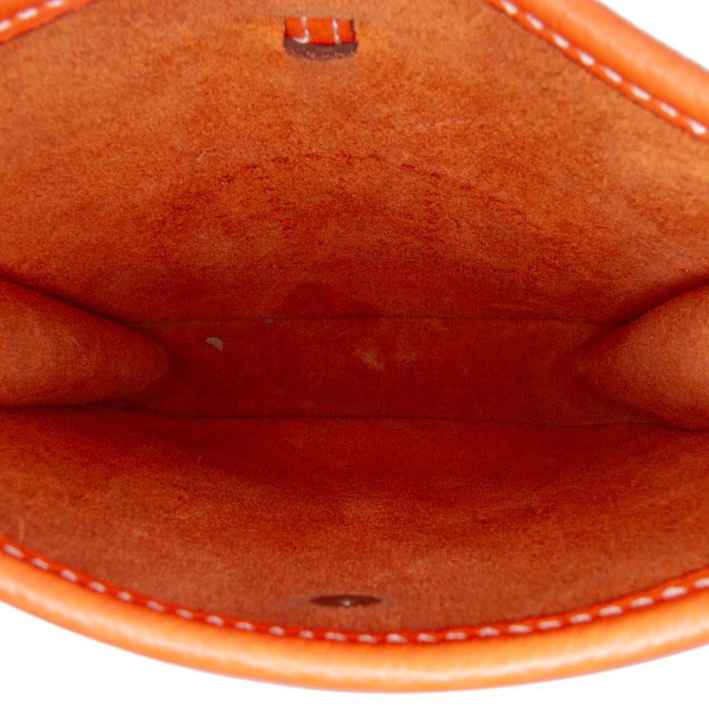 Hermès AB Hermès Orange Dark Orange Calf Leather Clemence Evelyne TPM 16 France