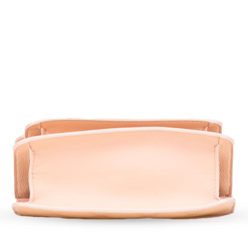 Chanel AB Chanel Pink Light Pink Caviar Leather Leather Mini Quilted Caviar CC Box Flap Italy