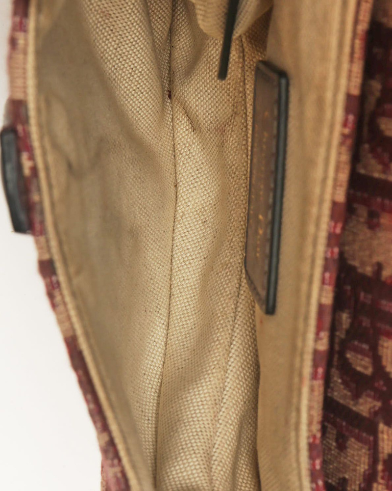 Christian Dior Oblique Mini Saddle Bag