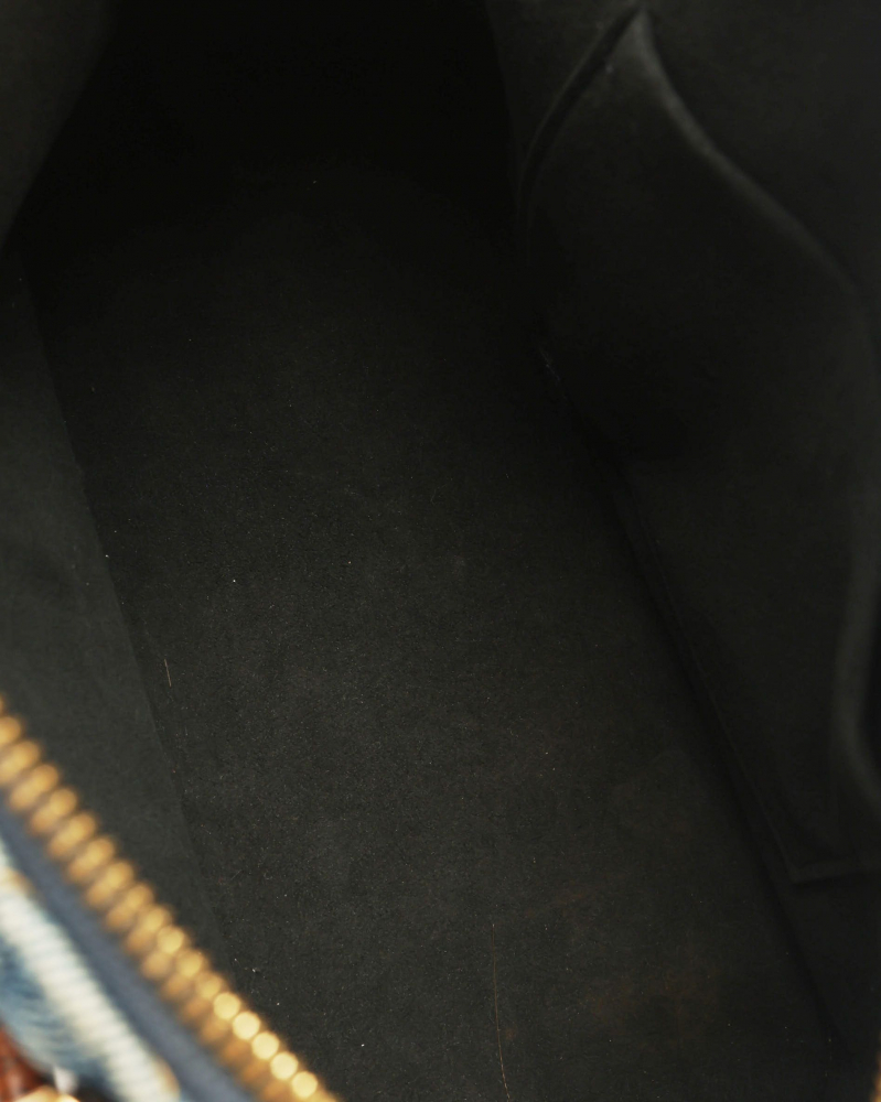 Louis Vuitton Denim Limited Edition Malletage Alma BB Bag