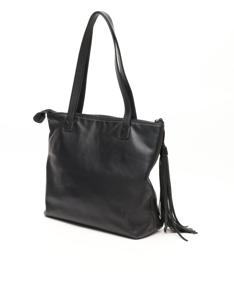 Chanel CC Tassel Tote Bag