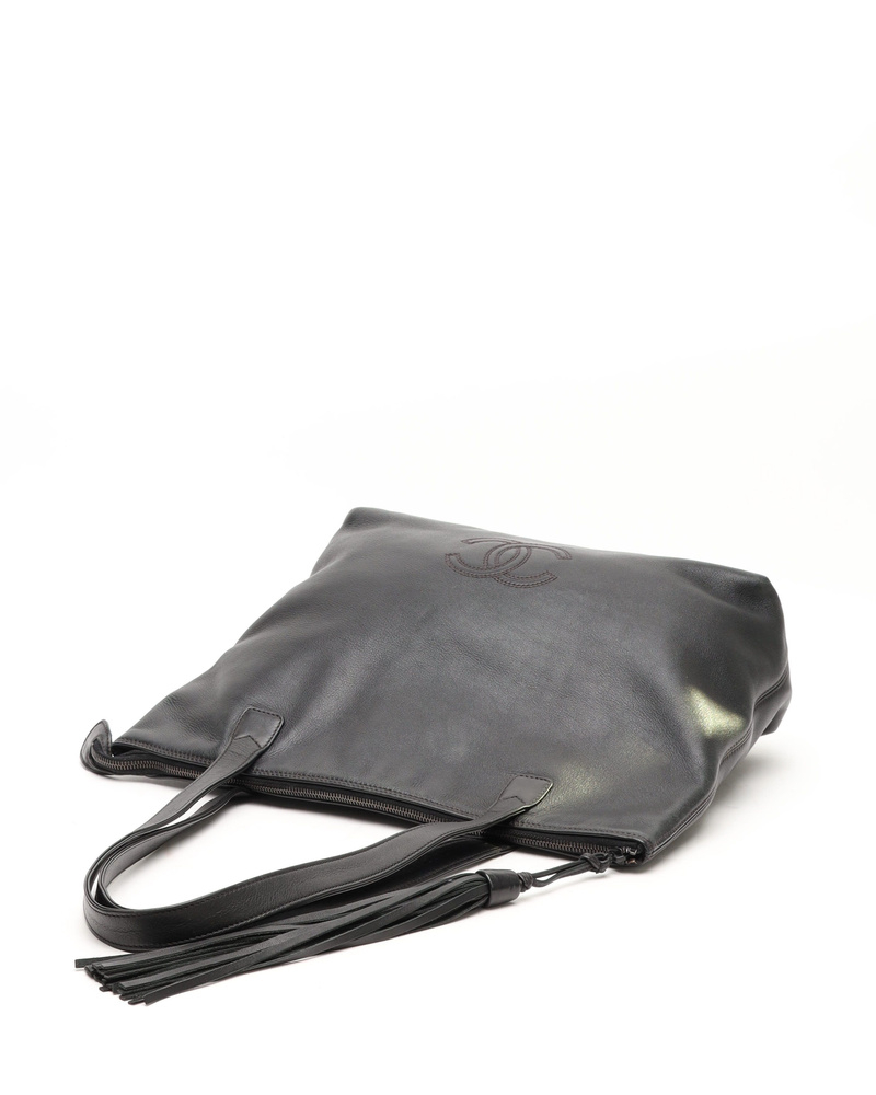 Chanel CC Tassel Tote Bag