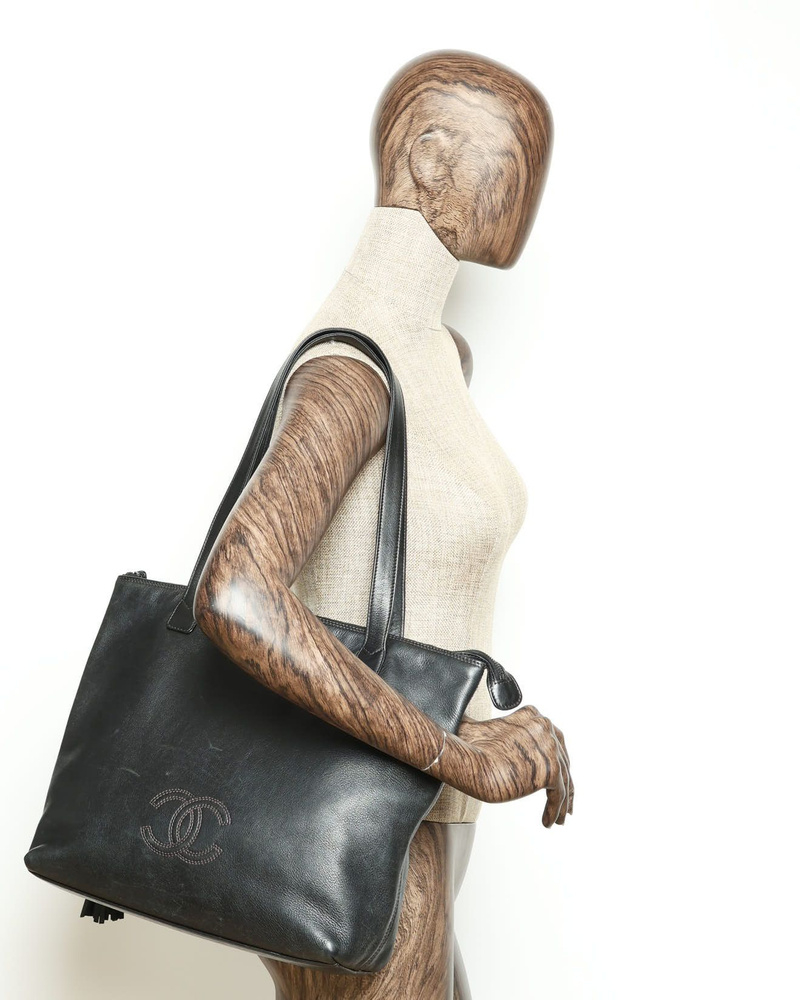 Chanel CC Tassel Tote Bag