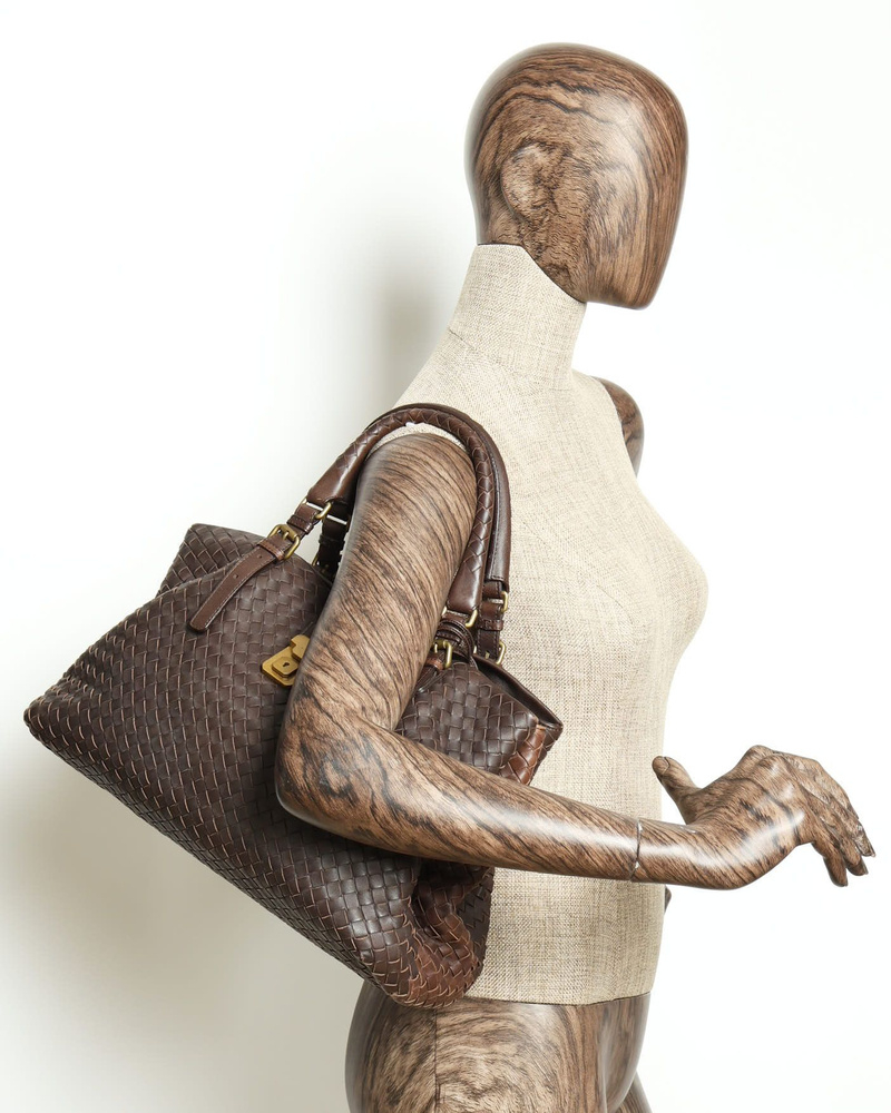 Bottega Veneta Intrecciato Capri Tote Bag