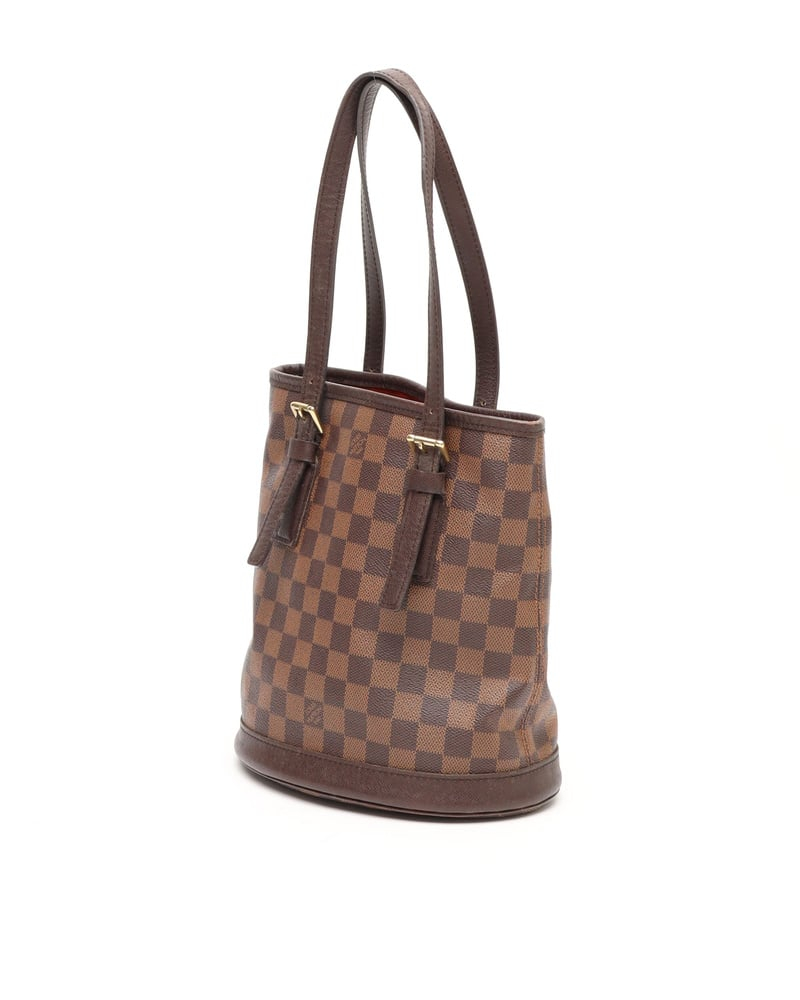Louis Vuitton Damier Ebene Marais Bucket Bag