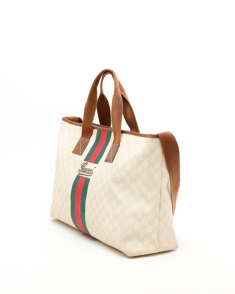 Gucci Sherry Joy Line Tote Bag