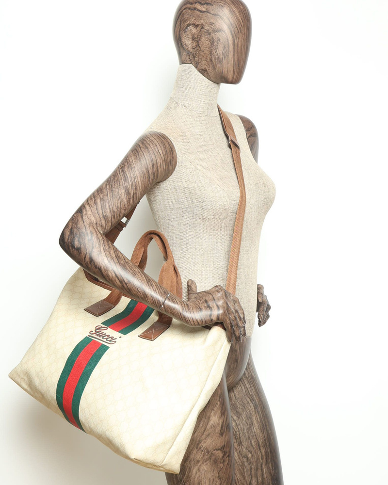 Gucci Sherry Joy Line Tote Bag