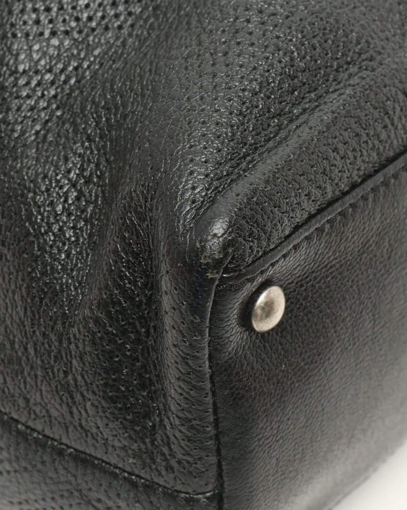 Chanel CC Caviar Perforated Tote Bag