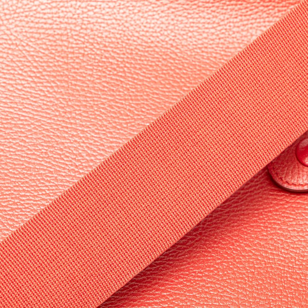 Hermès B Hermès Red Calf Leather Clemence Evelyne I 33 France