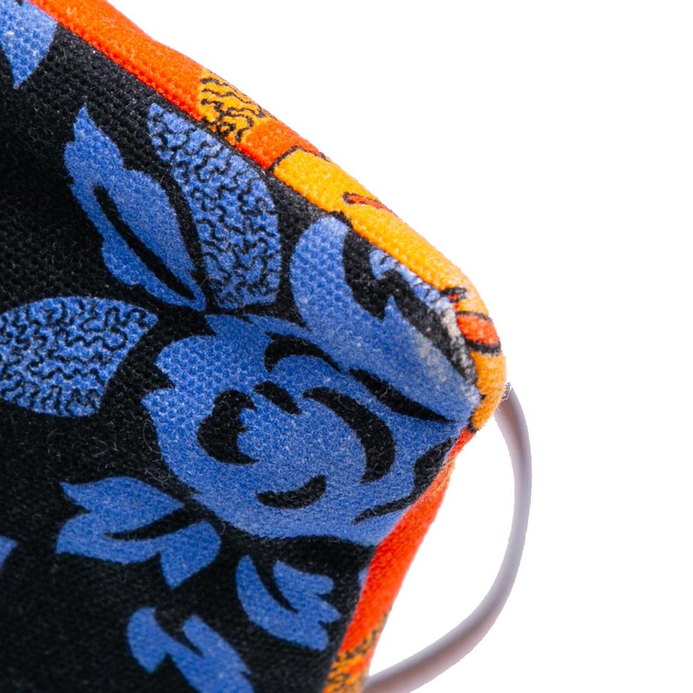 Loewe B LOEWE Orange Canvas Fabric Paulas Ibiza Angel Drawstring Crossbody Spain