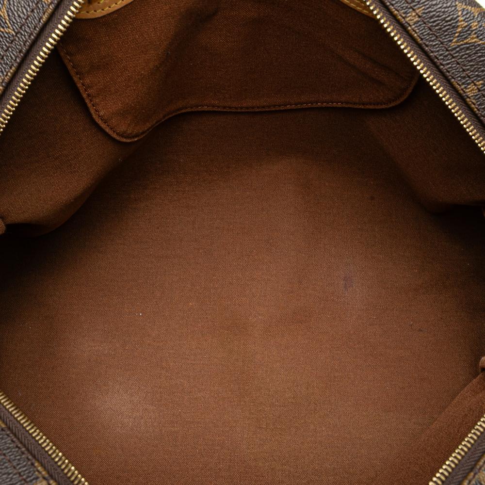 Louis Vuitton B Louis Vuitton Brown Monogram Canvas Canvas Monogram Montorgueil GM France