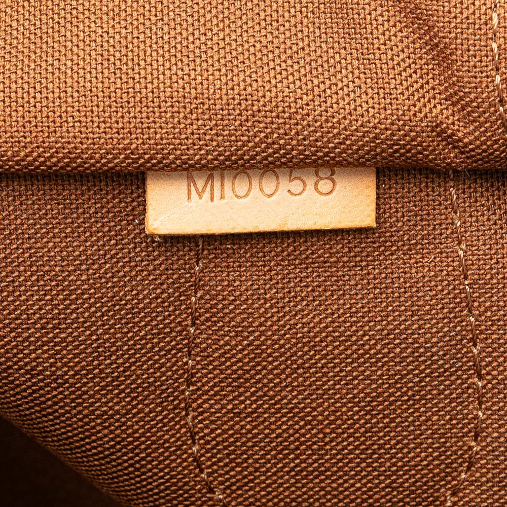 Louis Vuitton B Louis Vuitton Brown Monogram Canvas Canvas Monogram Montorgueil GM France