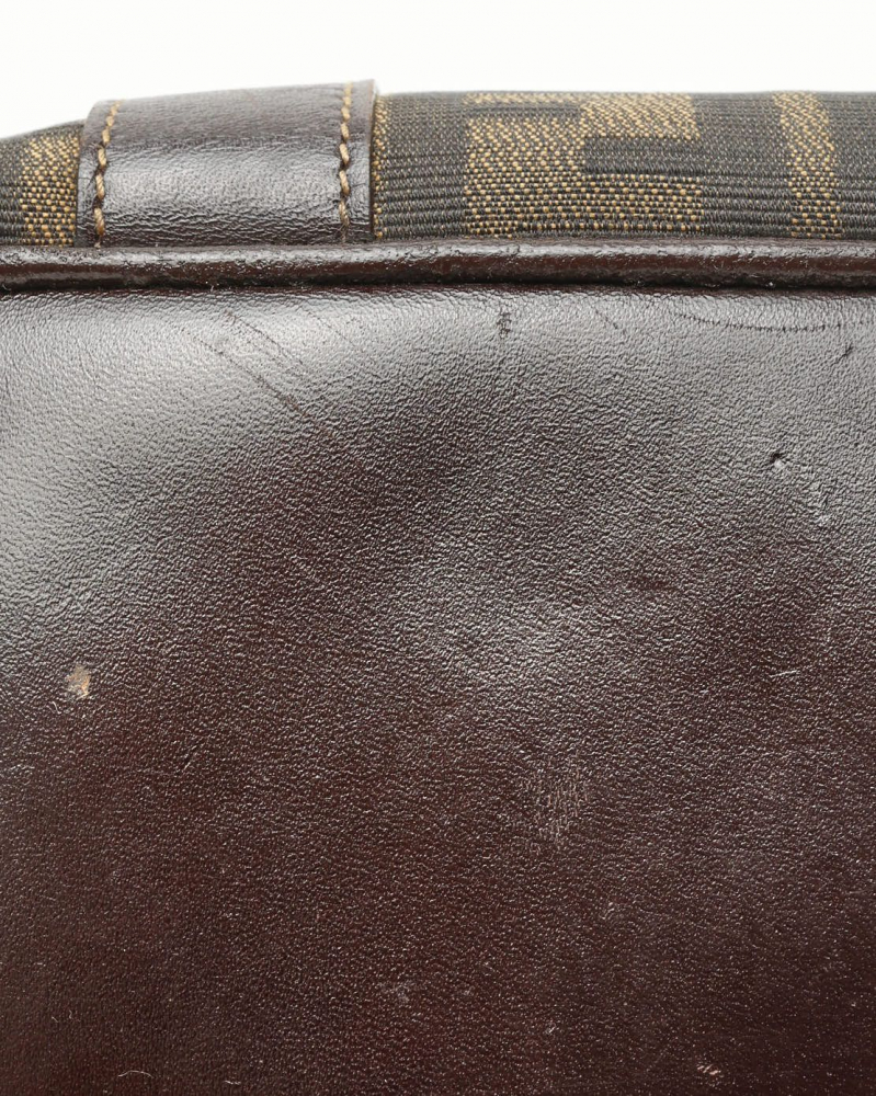 Fendi Zucca Boston Bag