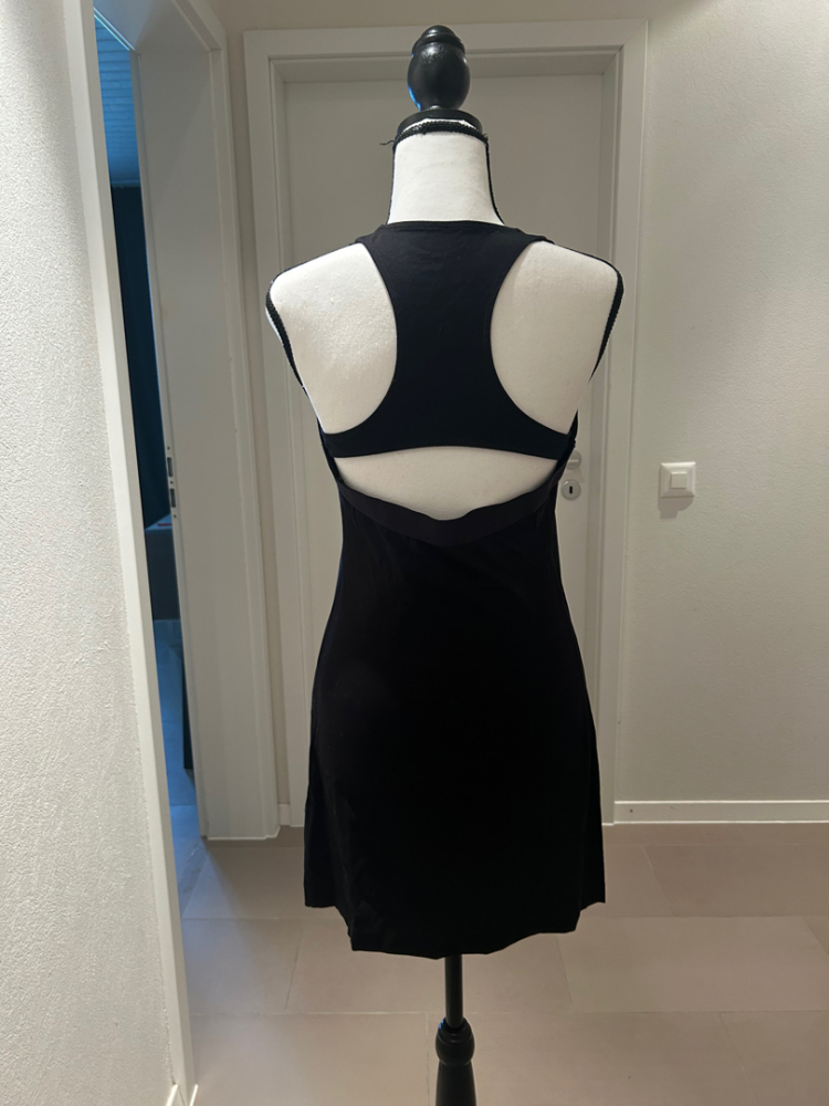 Diesel Schwarzes trägerloses Kleid