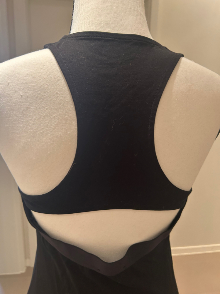 Diesel Schwarzes trägerloses Kleid