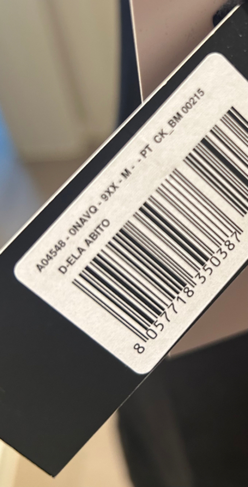 Diesel Schwarzes trägerloses Kleid