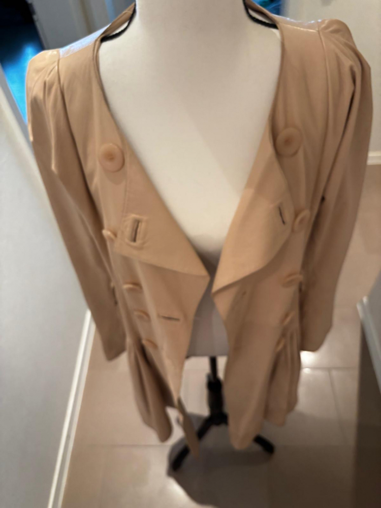 John Galliano Imper cuir