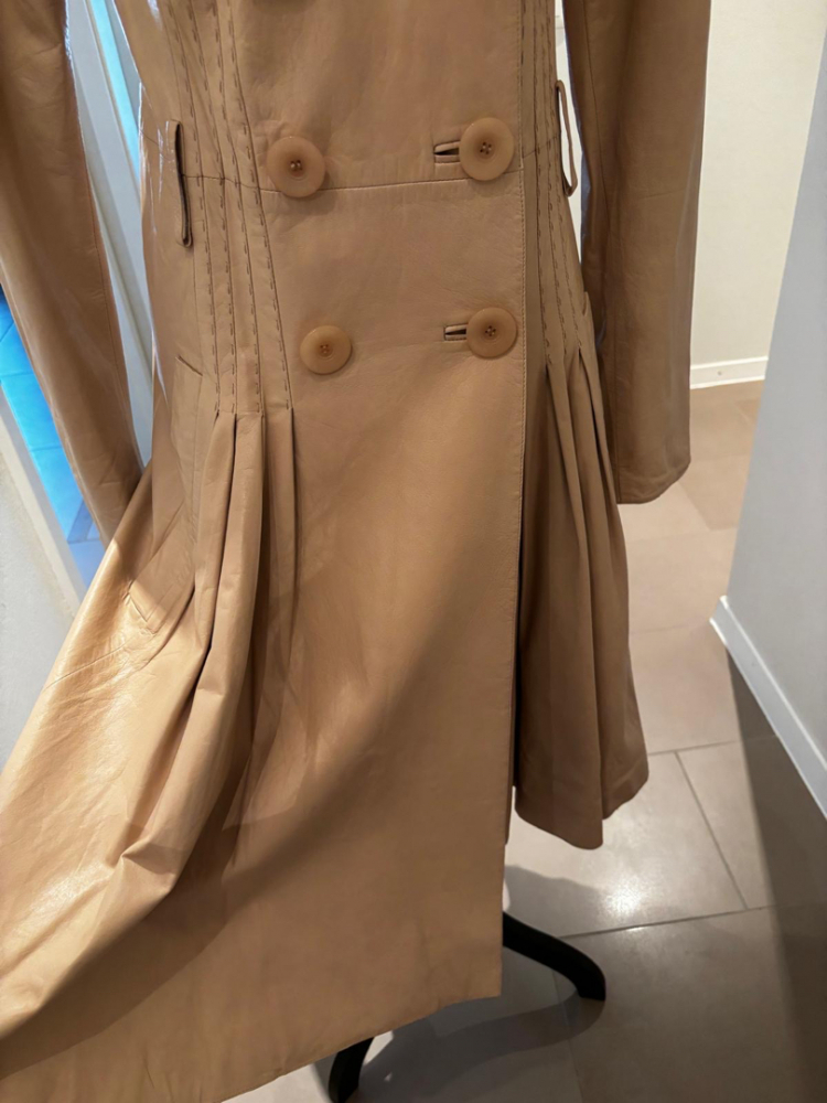 John Galliano Imper cuir