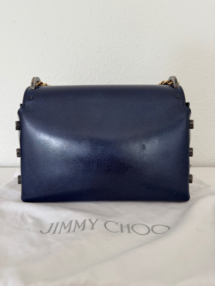 Jimmy Choo Lockett leather crossbody bag