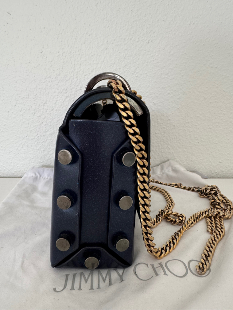 Jimmy Choo Lockett leather crossbody bag