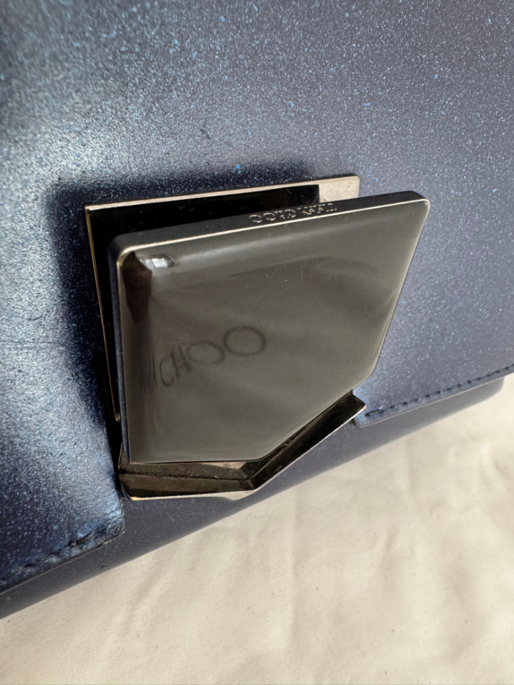 Jimmy Choo Lockett leather crossbody bag