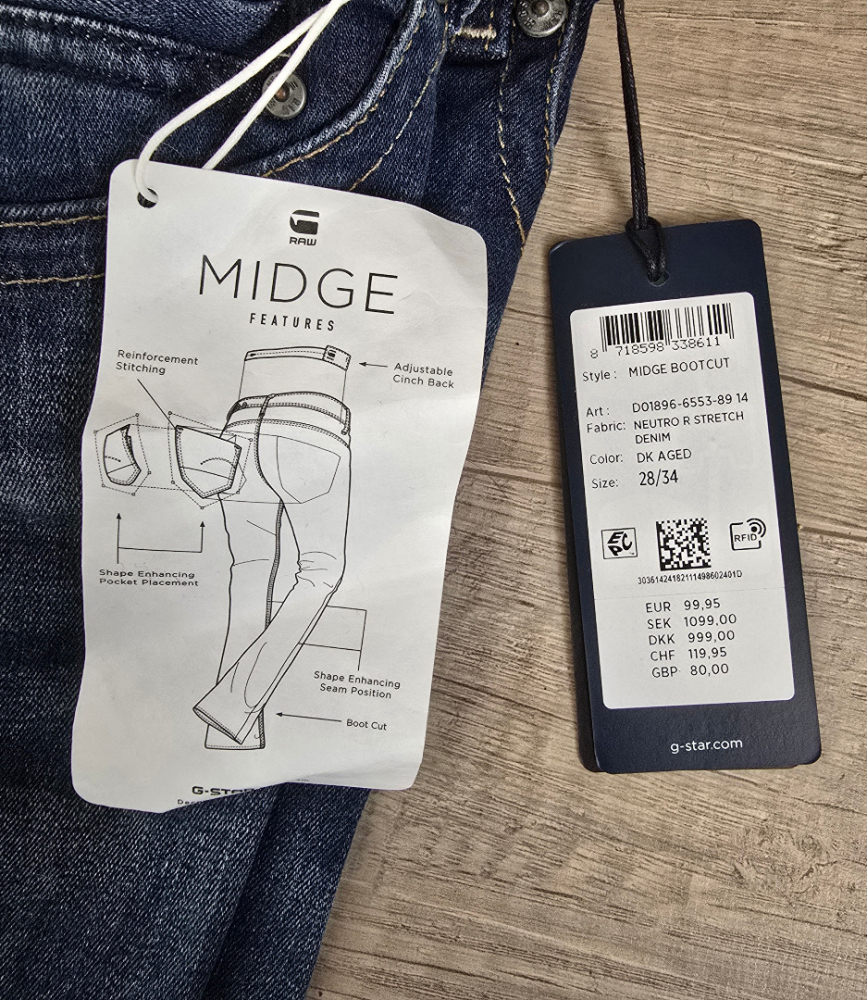 G-Star Raw Midge Bootcut
