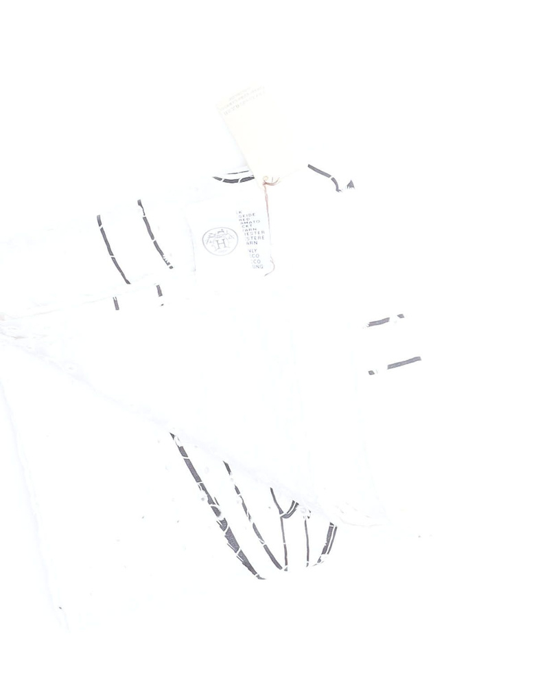 Hermès 70 Brides de Gala Broderie Anglaise Silk scarf