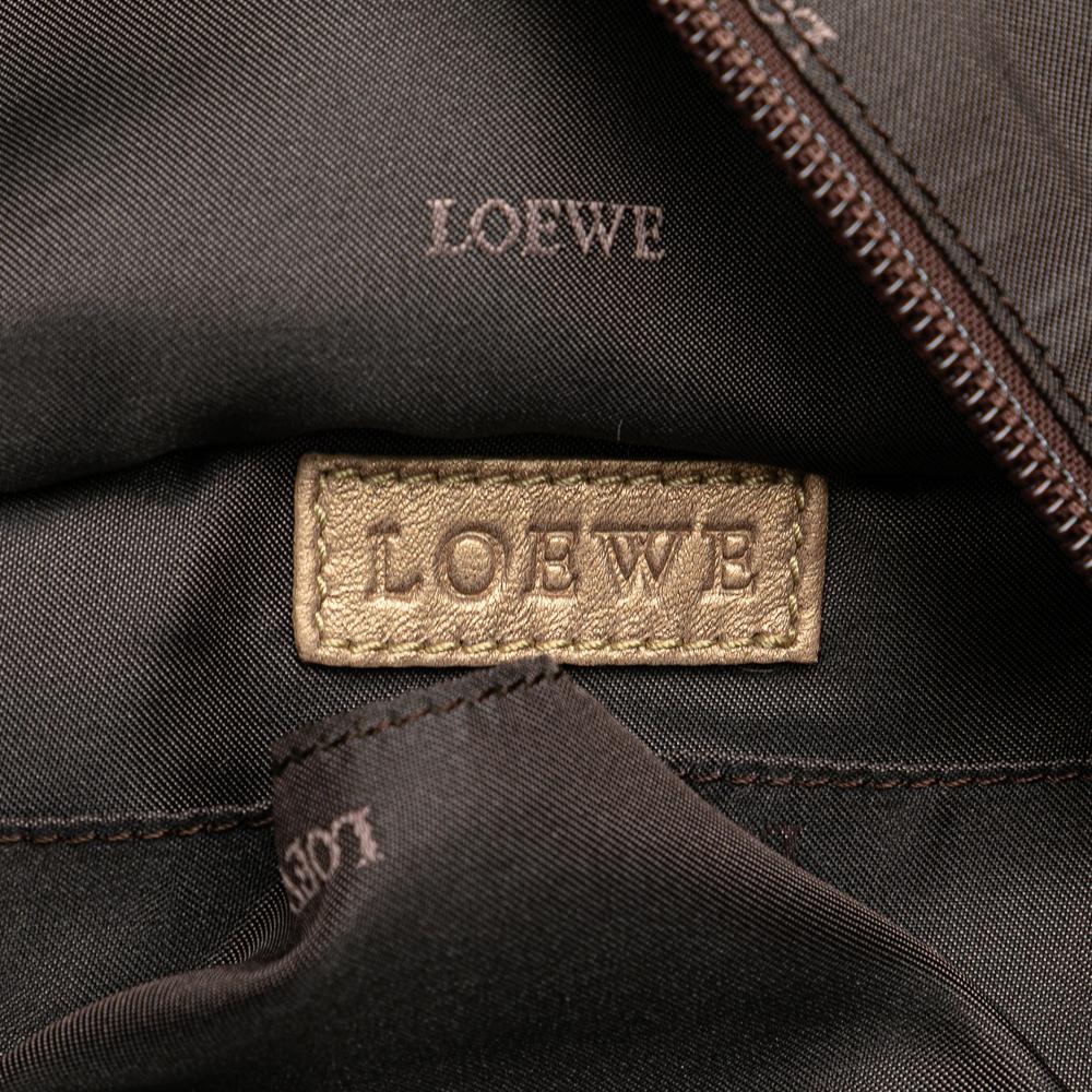 Loewe B LOEWE Gold Light Gold Nappa Leather Leather Nappa Aire Spain