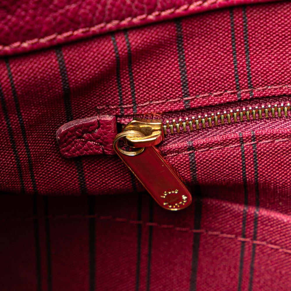 Louis Vuitton B Louis Vuitton Red Bordeaux Monogram Empreinte Leather Artsy MM Spain