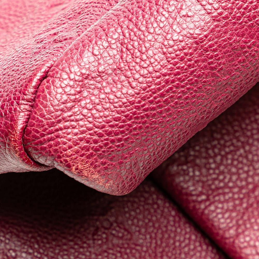 Louis Vuitton B Louis Vuitton Red Bordeaux Monogram Empreinte Leather Artsy MM Spain